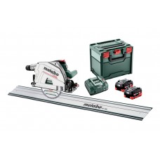 Акумуляторна занурювальна дискова пила Metabo KT 18 LTX 66 BL 2х8.0 Аг + шина FS 160 (691172810)