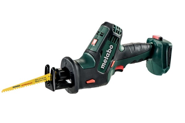 Акумуляторна шабельна пилка Metabo SSE 18 LTX COMPACT каркас (602266890)  фото 