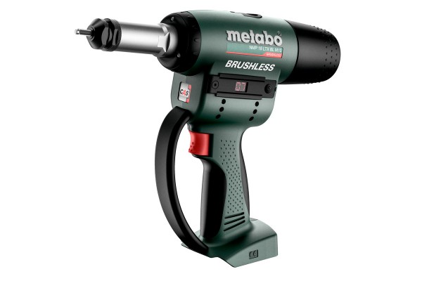 Акумуляторний заклепувальний пістолет Metabo NMP 18 LTX BL M10 (601788840)  фото 