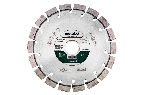 Алмазний диск Metabo Professional UP 150 мм (628560000)  фото 