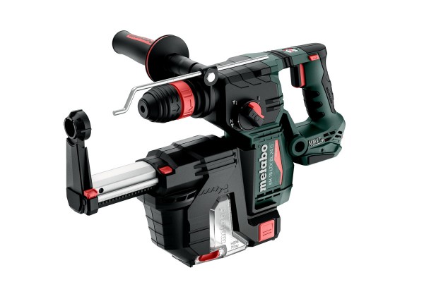 Акумуляторний перфоратор Metabo KH 18 LTX BL 24 Q SET ISA в кейсі METABOX (601714900)  фото 