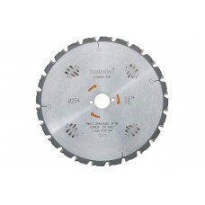Диск пиляльний METABO "POWER CUT WOOD - PROFESSIONAL", 254X30, Z24 WZ 5° NEG. (628220000)