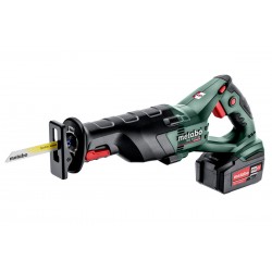 Акумуляторна шабельна пила Metabo SSE 18 LTX BL 2х5.2 Аг (602267650)