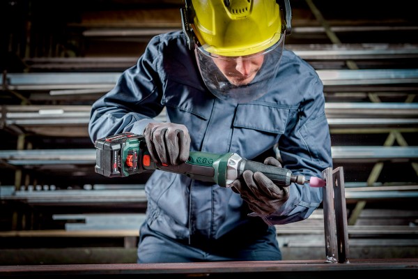 Акумуляторна пряма шліфмашина Metabo GVPB 18 LTX BL 11-28 (600827850) фото 3
