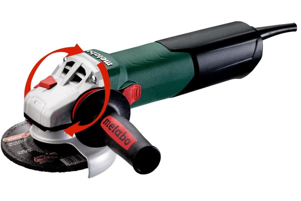 Кутова шліфмашина Metabo W 13-150 QUICK із захистом від повторного запуску (603632000) фото 1
