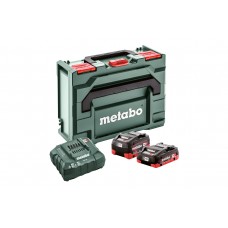 Набір акумуляторів Metabo LiHD 1 x 4.0 + 1 x 5.5 + ASC 55 + MetaLock II (685136000)