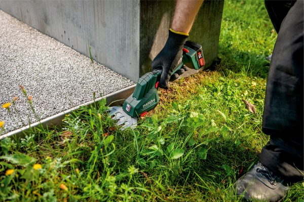 Акумуляторні ножиці для кущів та трави Metabo PowerMaxx SGS 12 Q каркас в кофрі (601608860) фото 6
