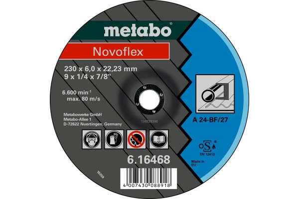 Зачистной круг Metabo Novoflex 230x6.0x22.2 (616468000)  фото 