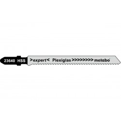 Лобзиковое полотно для плексигласа, поликарбоната Metabo Expert 74 мм T 101 A, 5 шт (623640000)