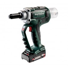 Акумуляторний заклепувальний пістолет Metabo NP 18 LTX BL 5.0 2х2.0 Аг (619002500)