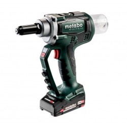 Акумуляторний заклепувальний пістолет Metabo NP 18 LTX BL 5.0 2х2.0 Аг (619002500)