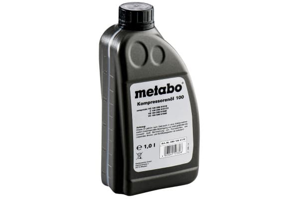 Олива для поршневих компресорів Metabo 1 л (0901004170)  фото 