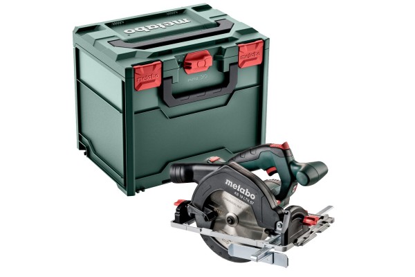 Акумуляторна ручна дискова пила Metabo KS 18 LTX 57 2х5.2 Аг (601857700)  фото 