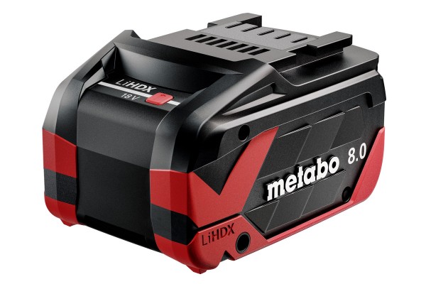 Акумулятор Metabo LiHDX 18 В/8.0 Аг (624975000)  фото 