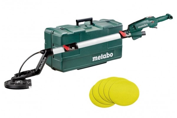 Шліфувальна машина по штукатурці Metabo LSV 5-225 Comfort з телескопічною рукояткою (600136000)  фото 