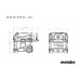 Акумуляторний пилосос Metabo AS 36-18 L 20 PC-CC каркас (602072850)