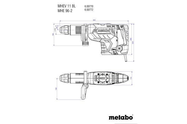 Відбійний молоток Metabo MHEV 11 BL безщітковий (600770500) фото 7