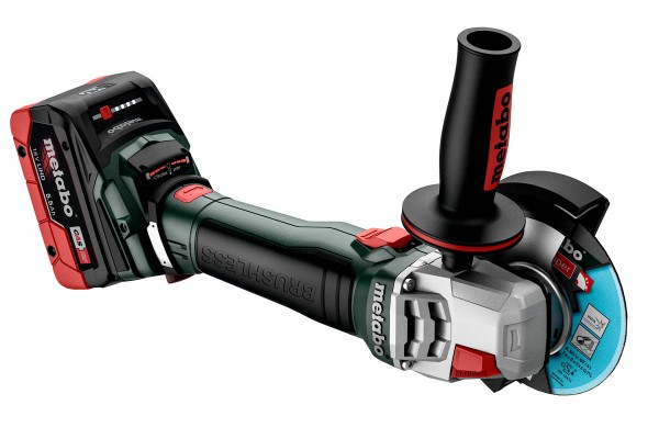 Акумуляторна болгарка Metabo WB 18 LT BL 11-125 Quick 2х5.2 Аг (613054650) фото 1