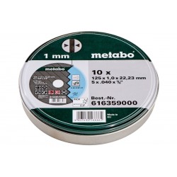 Набор отрезных кругов Metabo 125 мм 10 штук (616359000)
