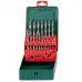 Набор сверл по металлу Metabo HSS-G Promotion 19 предметов (627153000)