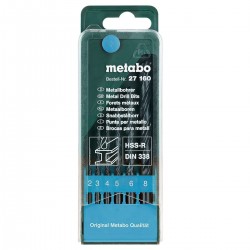 Набор сверл по металлу Metabo HSS-R 6 предметов (627160000)