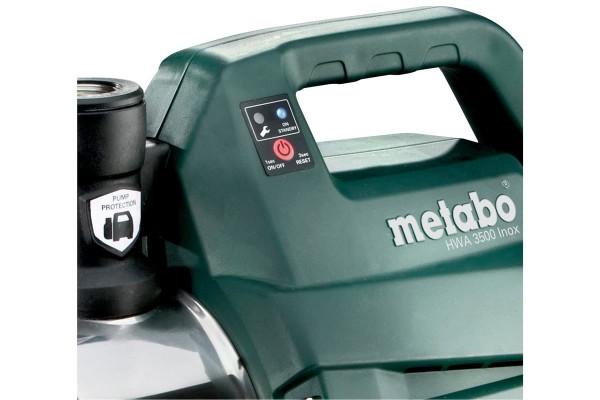Садовий поверхневий насос-автомат Metabo HWA 3500 Inox (600978000) фото 1