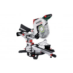 Акумуляторна торцювальна пила з протяжкою Metabo KGS 18 LTX BL 305 2х8.0 Аг (614305810)