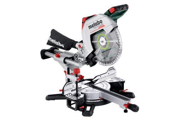 Акумуляторна торцювальна пила з протяжкою Metabo KGS 18 LTX BL 305 2х8.0 Аг (614305810)  фото 