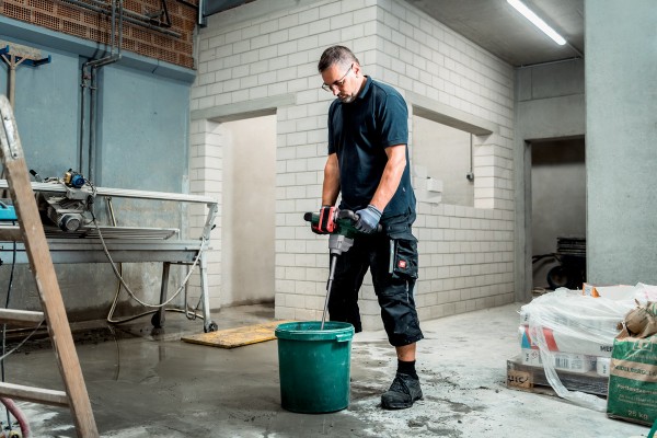Акумуляторний будівельний міксер Metabo RW 18 LTX BL 120 каркас (601164850) фото 4