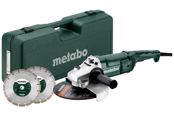 Болгарка Metabo WE 2200-230 Set (691081000)  фото 