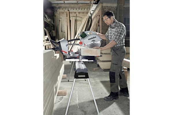 Торцювальна пила з протяжкою Metabo KGS 315 Plus з підставкою KSU 251 Mobile (691099000) фото 1