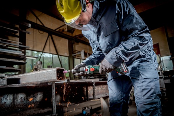 Акумуляторна прямошліфувальна машина Metabo GVB 18 LTX BL 11-28 каркас (600826850) фото 4