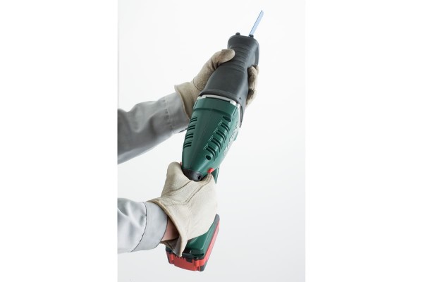 Акумуляторна шабельна пила Metabo ASE 18 LTX + 2 АКБ Аг із ЗП в кейсі METABOX 145 L (602269610) фото 2