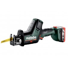 Акумуляторна шабельна пила Metabo PowerMaxx SSE 12 BL 2х4.0 Аг (602322800)