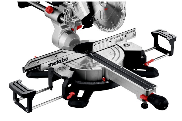 Торцювальна пила з протяжкою Metabo KGS 216 M New + підставка KSU 251 (691213000) фото 2
