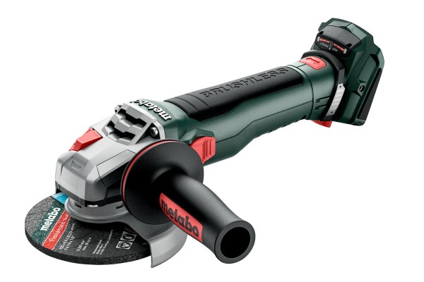 Акумуляторна болгарка Metabo WB 18 LT BL 11-125 Quick каркас (613054850)  фото 