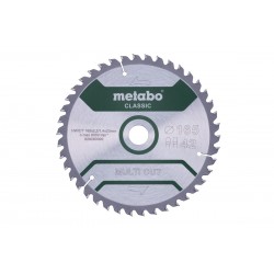 Диск пиляльний METABO «MULTI CUT - CLASSIC», 165X20 Z42 FZ/TZ 5° (628280000)