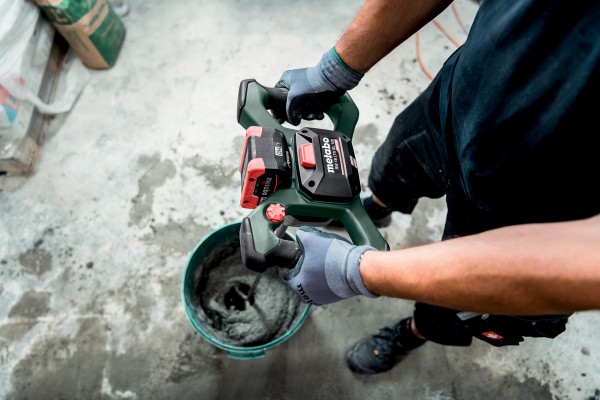 Акумуляторний будівельний міксер Metabo RW 18 LTX BL 120 каркас (601164850) фото 5