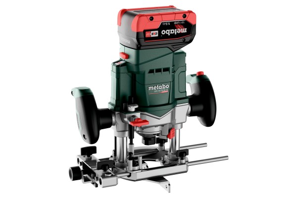 Акумуляторний фрезер Metabo OFV 18 LTX BL 12 2х5.5 Аг (601743660)  фото 