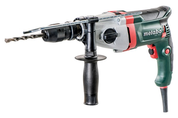 Ударний дриль Metabo SBE 780-2 з швидкозатискним патроном Futuro Top в кейсі (600781850)  фото 