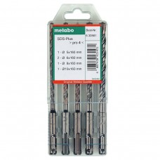 Набор буров Metabo SDS-Plus Pro из 5 предметов (630581000)