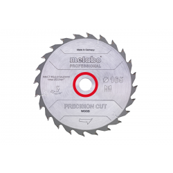 Диск пиляльний METABO «PRECISION CUT WOOD - PROFESSIONAL», 165X20 Z42 WZ 15° (628291000)