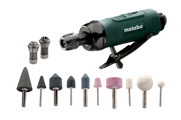 Пневматична прямошліфувальна машина Metabo DG 25 Set (604116500)  фото 