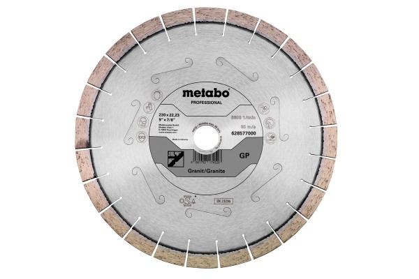 Диск відрізний Metabo GP Granite Professional 230x22,2 мм (628577000)  фото 