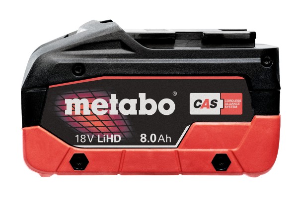 Акумуляторний блок Metabo LIHD 18 В – 8,0 А·Год (625369000) фото 1