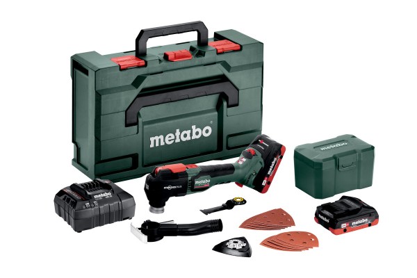 Акумуляторний багатофункціональний інструмент Metabo MT 18 LTX BL QSL 2х4.0 Аг (613088800)  фото 